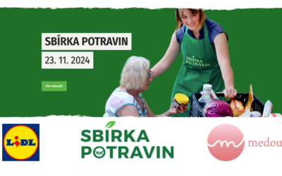 Sbírka potravin 23. listopadu 2024